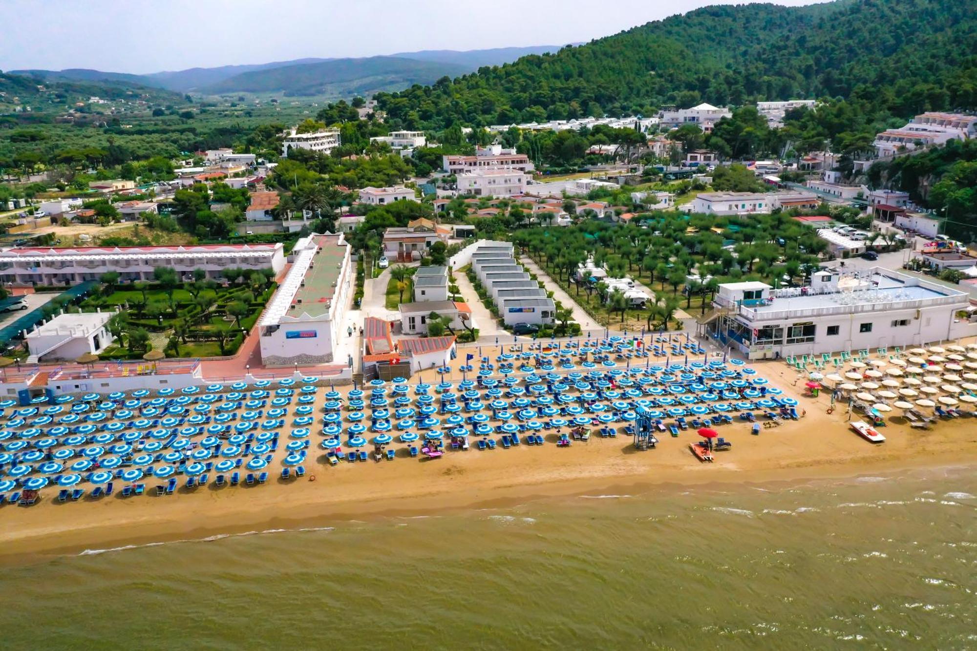 Hotel Sirena - Servizio spiaggia inclusive Peschici Esterno foto